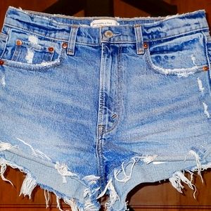 Abercrombie High waisted shorts